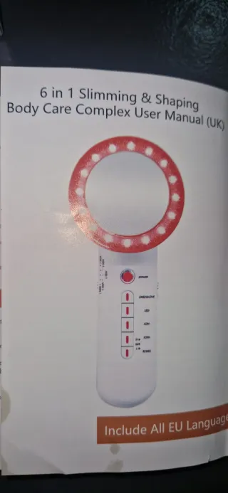 Masajeador Ultrasonido 6 en 1