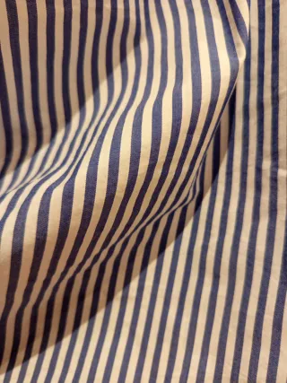 Blusa Rayas Azul y Blanco