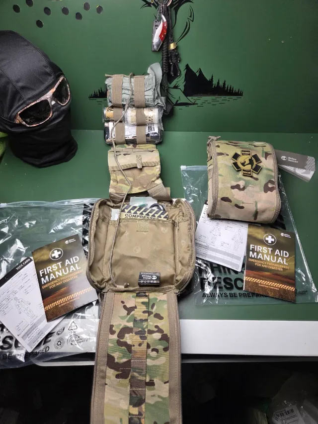 Botiquín IFÁK militar Táctico Molle Rhino Rescue