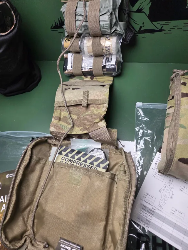 Botiquín IFÁK militar Táctico Molle Rhino Rescue