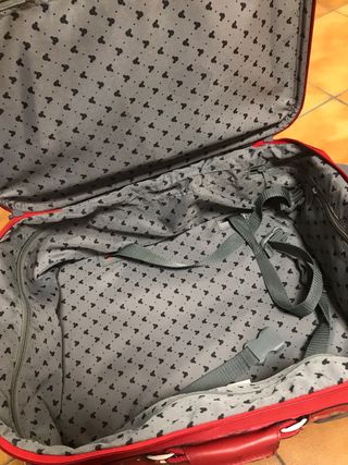 Valigia per bambini Disney Cabina rossa