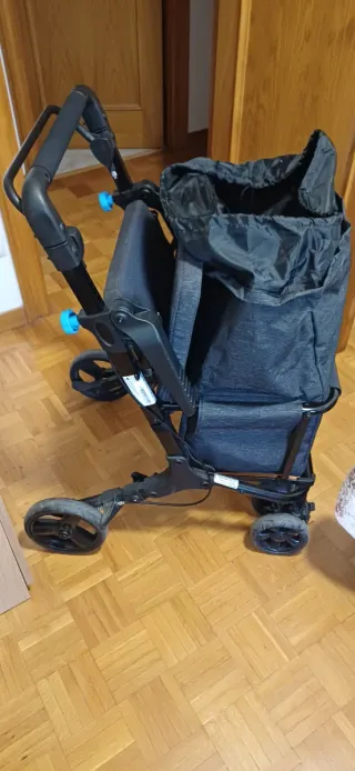 Andador Carro Plegable con Asiento