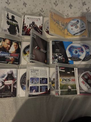 Lote 12 juegos de PS3 y PS2