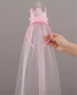 set Unicorno Happy Birthday con Velo