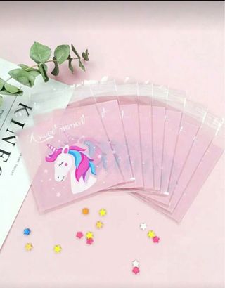 set Unicorno Happy Birthday con Velo