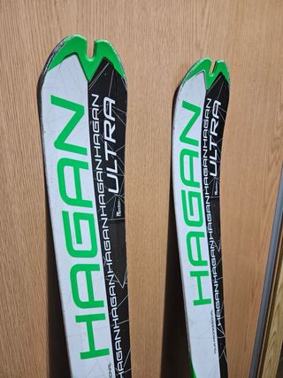 Sci da sci di fondo Hagan 148cm+ fissazione leggera