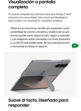 Custodia Samsung Galaxy Z Fold 7 Nera
