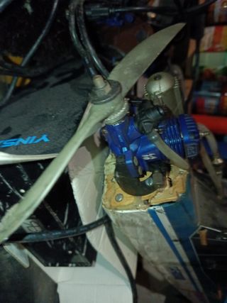 2 Motore O.S. Max LA 10 per aeromodelli