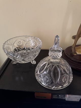 Cristallo con coperchio