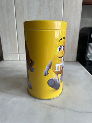 Lata M&Ms Amarela Yellow Mars