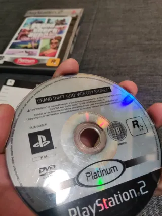 Grand Theft Auto Vice City Stories PS2 Platinum