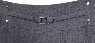 Gonna grigia Fiorella Rubino