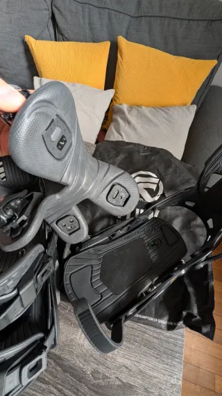 Fijaciones Flow Fuse Talla L (Entrada trasera)