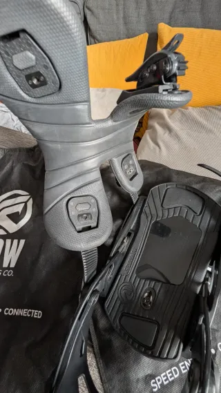 Fijaciones Flow Fuse Talla L (Entrada trasera)