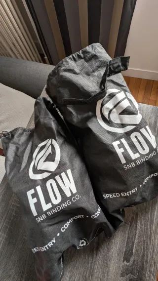 Fijaciones Flow Fuse Talla L (Entrada trasera)