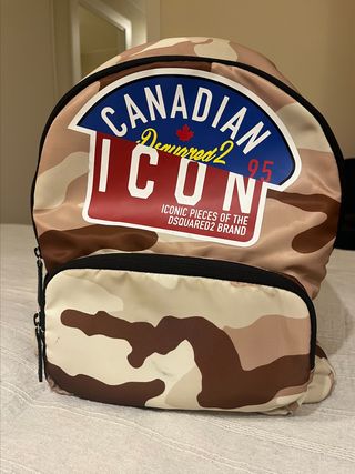 Mochila Dsquared2 Canadian Icon Camuflaje