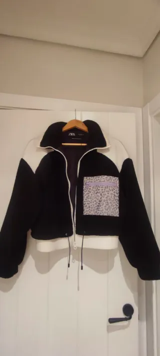 Cazadora Zara borreguito