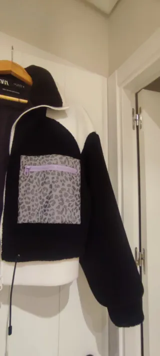 Cazadora Zara borreguito