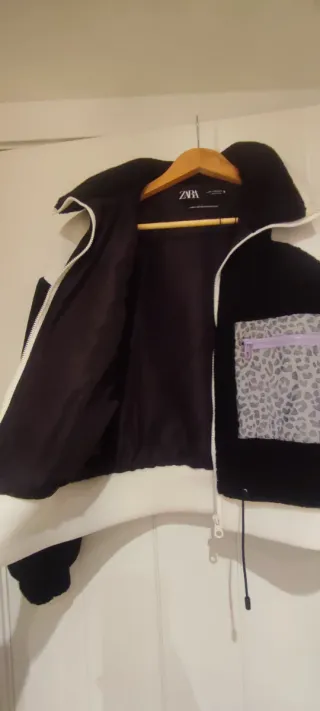 Cazadora Zara borreguito