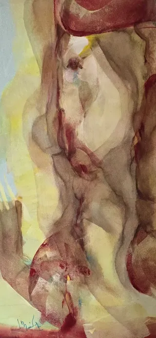 Óleo Original CARLOS MÉNDEZ - Orbis II