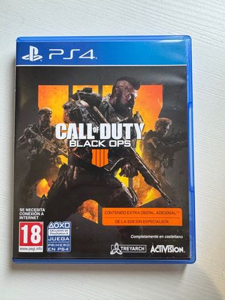 Call of Duty Black Ops 4 PS4 Edición Especialista