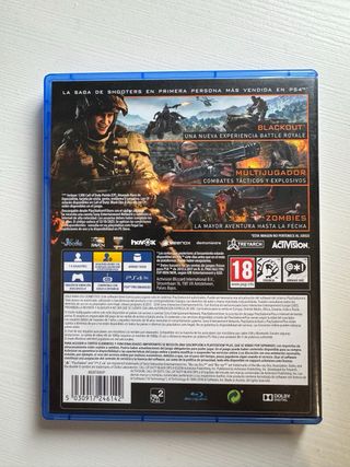 Call of Duty Black Ops 4 PS4 Edición Especialista