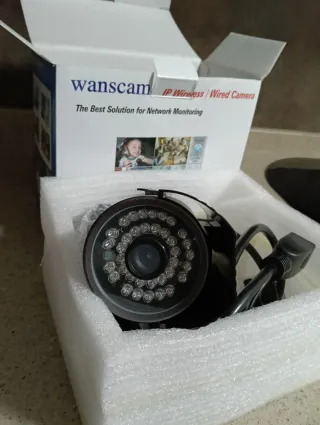 Cámara video vigilancia IP Wanscam Inalámbrica/Cab