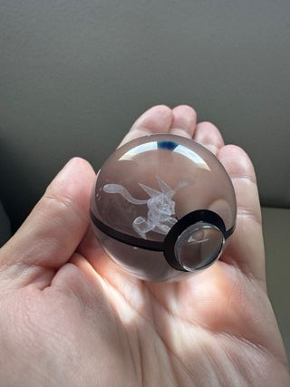 Bola 3D Pokemon Greninja con luces LED