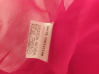 Chaqueta fiesta transparente roja