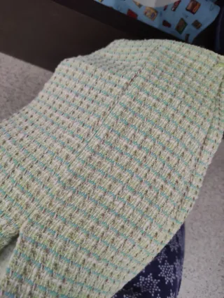 Falda pantalón zara  verde y multicolor