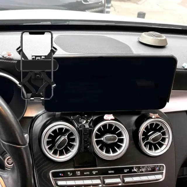 Supporto per telefono da auto compatibile con Mercedes c w205 GLC 2019-2021 Supporto per cellulare da auto per 10,25 pollici
