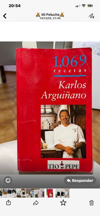 Libro 1.069 recetas Karlos Arguiñano