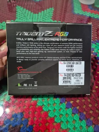 G.Skill TridentZ RGB DDR4 RAM