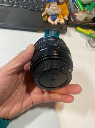Canon lens EF 50mm F1.4 objetivo