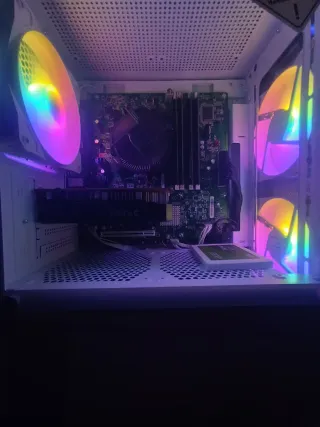 PC Gamer Blanco i7 32Gb SSD Nvidia