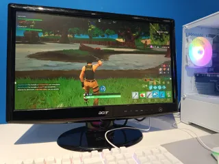 PC Gamer Blanco i7 32Gb SSD Nvidia