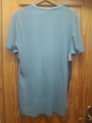 Camiseta Jack & Jones azul y gris