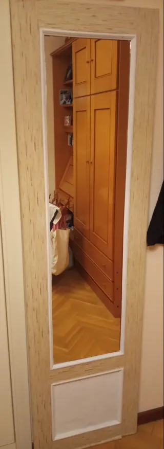 Espejo cuerpo entero marco madera