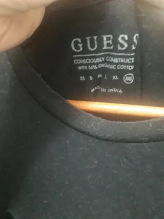 Camiseta Guess Negra Talla XXL