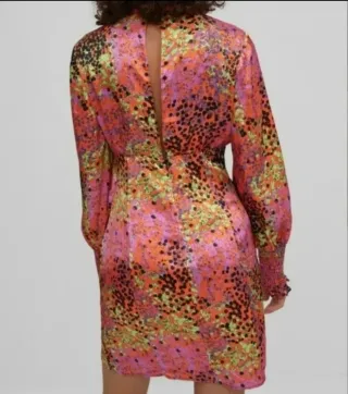 Bershka Vestido Colorido estilo 70s (Original 35€)