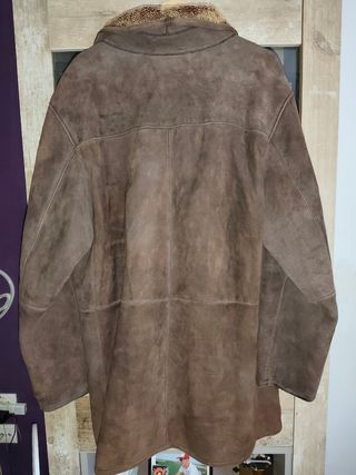 Abrigo impecable Gimo's, hombre de ante. ¡Ocasión!
