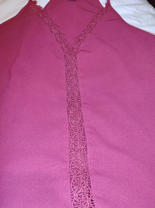 Blusa SHEIN roja talla 36 S