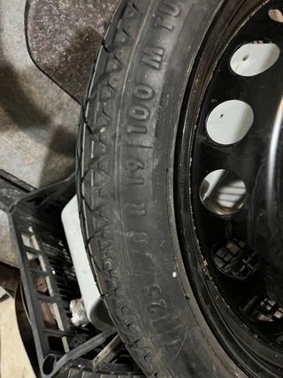 Llanta de emergencia Audi buje 66,5 5x112