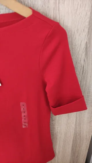 Blusa Roja Lauren Ralph Lauren Talla S