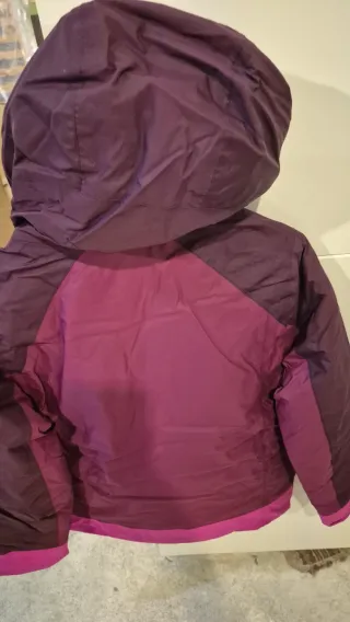 Cazadora nieve Wedze rosa y morada