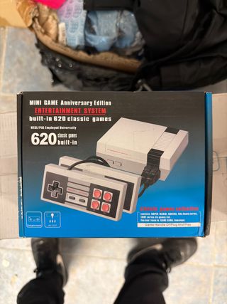 Consola Mini Game 620 Juegos Clásicos