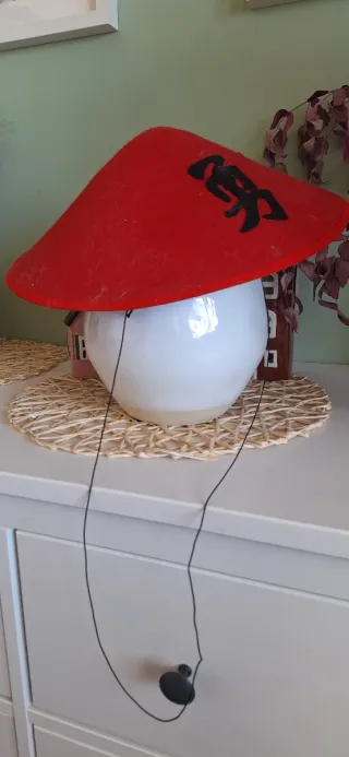 Regalo Sombrero chino rojo