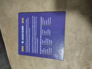 Cartera 2€ Paises Bajos + Sellos