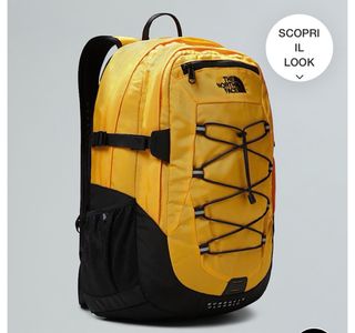 Zaino The North Face giallo e nero