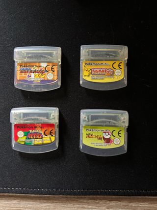 4 Juegos Nintendo Mini Pokémon
